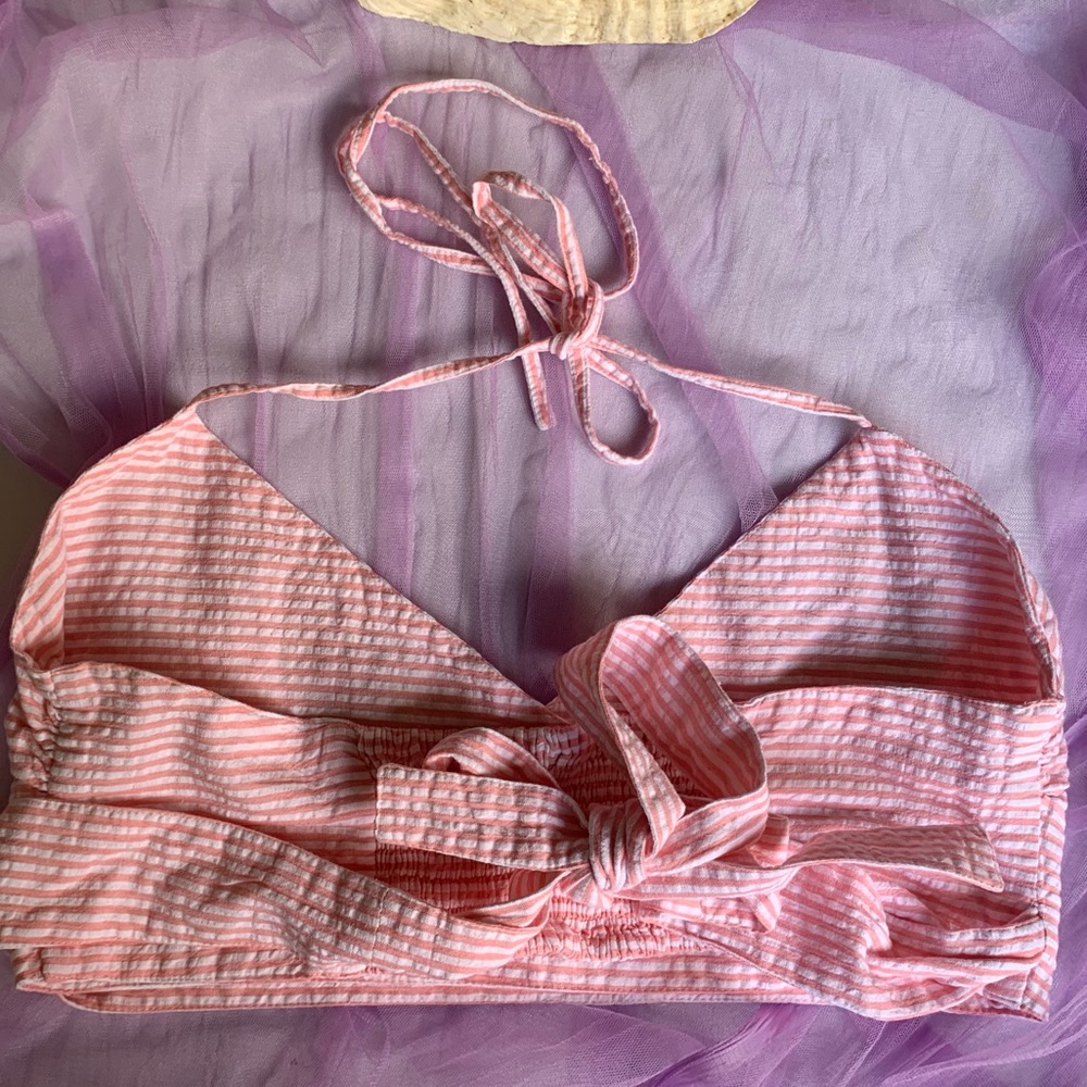ASOS🌸Wrap Crop top - Picture 6 of 6